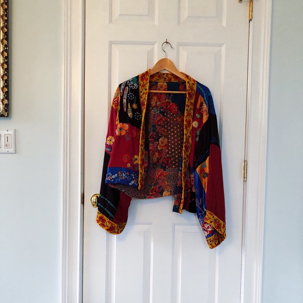 Reversible Kimono Jacket
